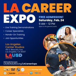 English Flyer LA CAREER EXPO